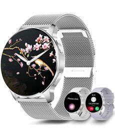 niolina Smart Watch for Women Men Bluetooth Call