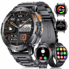 LIGE Military Smart Watch with Bluetooth Calling