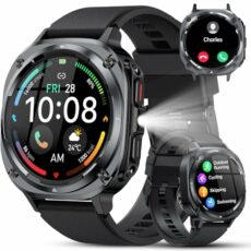 Military Smart Watch with Fitness Tracker