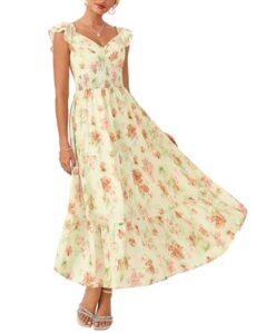 GRACE KARIN Floral Summer Dress with Pockets