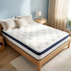 Zzleoo 10-Inch Memory Foam Hybrid Mattress