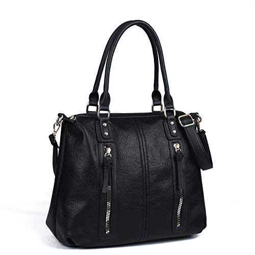 Large Capacity Hobo Shoulder Bag Fits 13" Laptop, Gladdon 1 Gladdon Large Capacity Hobo Bag for Women