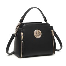 Miss Lulu Women's PU Leather Handbag